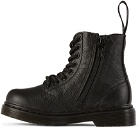 Dr. Martens Baby Black Virginia 1460 Pascal Boots