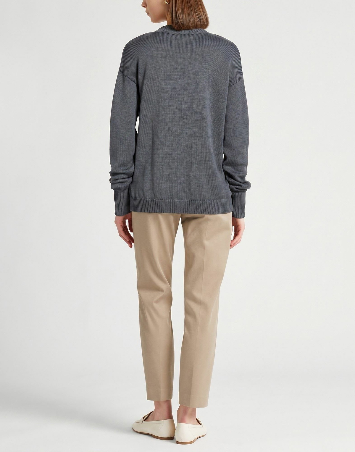 Crossley Womens Sweater in Grey