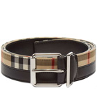 Burberry Mack Logo Belt