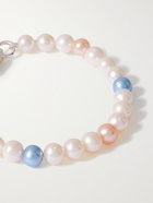 Hatton Labs - Sterling Silver and Pearl Bracelet - White