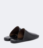 Calvin Klein Collection Hugh patent leather mules