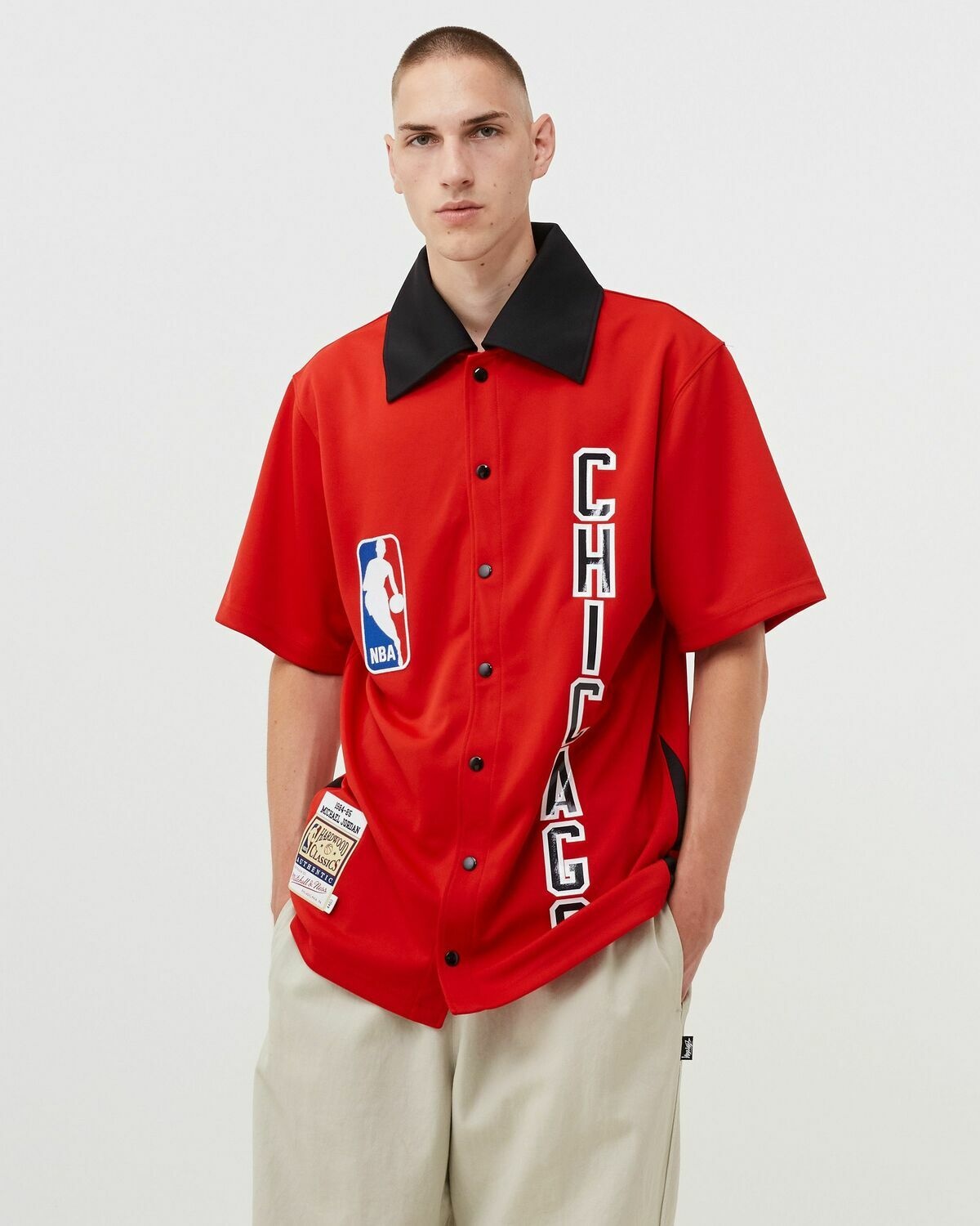 Mitchell & Ness Authentic Shooting Shirt Chicago Bulls Basketball