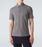 Zegna Cotton piqué polo shirt