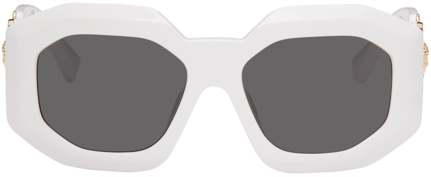 Versace White Medusa Sunglasses Versace