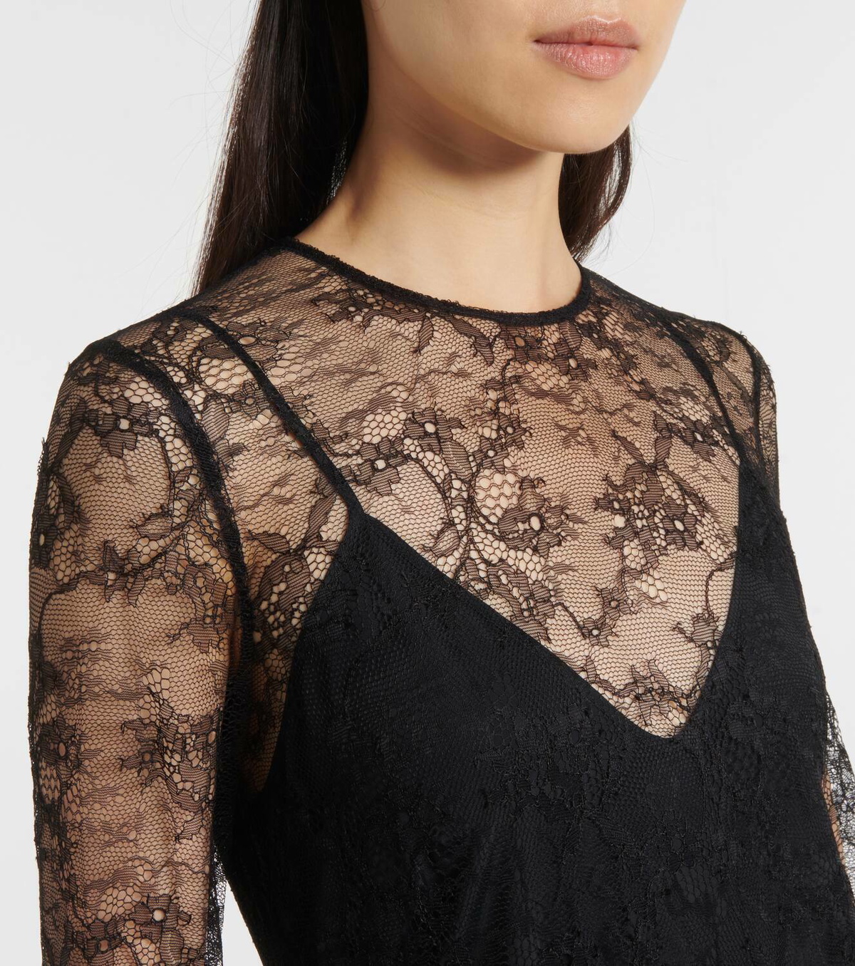 Max Mara Modane lace maxi dress Max Mara