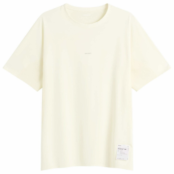 Photo: Satisfy Men's AuraLite UV T-Shirt in Transparent Yellow