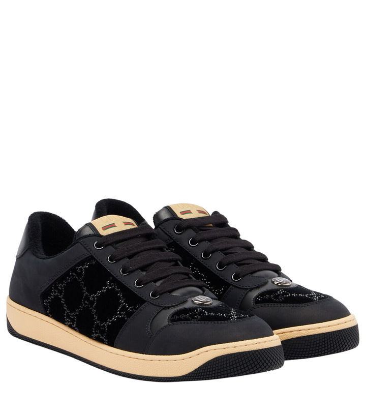 Photo: Gucci Screener leather sneakers
