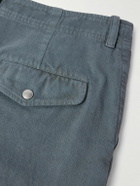 A.P.C. - Duncan Straight-Leg Organic Cotton-Twill Trousers - Gray