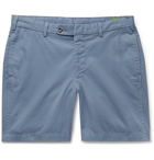Sid Mashburn - Cotton-Twill Shorts - Blue