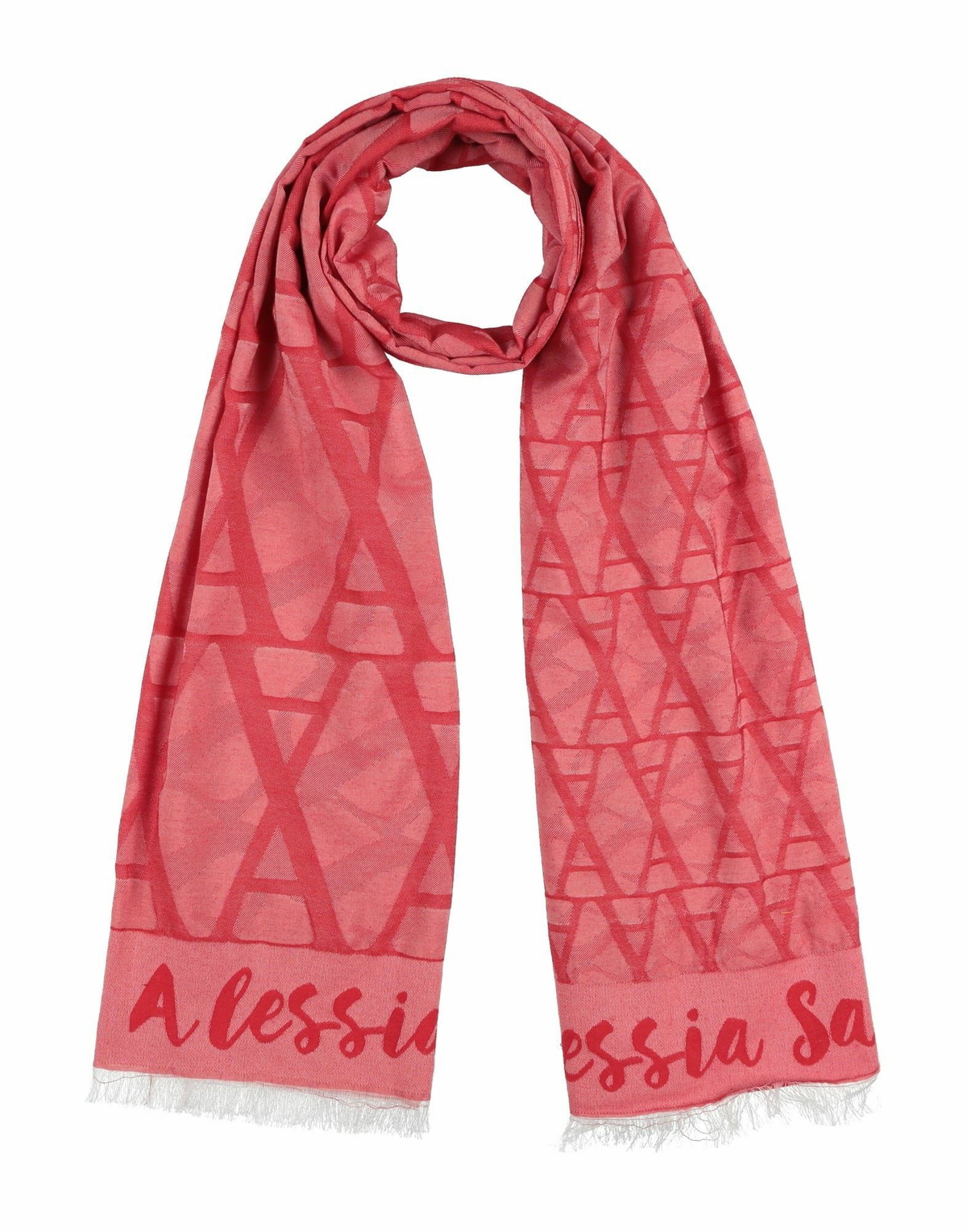 Alessia Santi Womens Scarf in Red