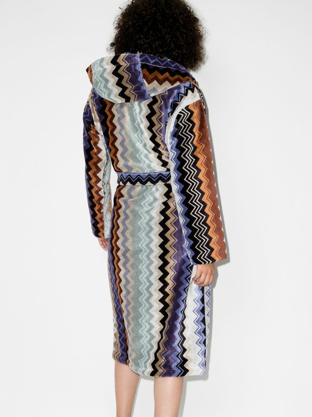 Missoni Home Giacomo Hooded Cotton Robe