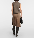Lemaire Alpaca and wool-blend sweater vest