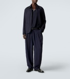 Giorgio Armani Linen and silk polo sweater