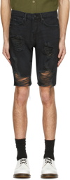 Frame Black 'L'Homme Relaxed' Shorts