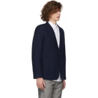 House of the Very Islands Blue Slim-Fit Tailored Blazer