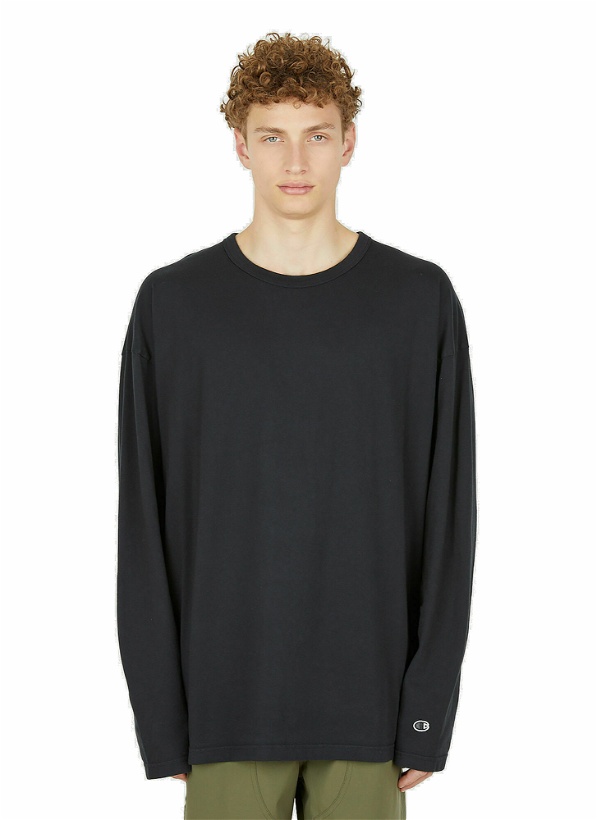Photo: Premium Plus Long Sleeve T-Shirt in Black