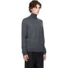 JW Anderson Gray Logo Turtleneck