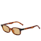 Le Specs Echelon + Sunglasses in Toffee Tort/Mustard Mono 