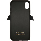 Versace Black 3D Medusa iPhone X Case