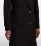 The Row Keone wool and cotton-blend coat