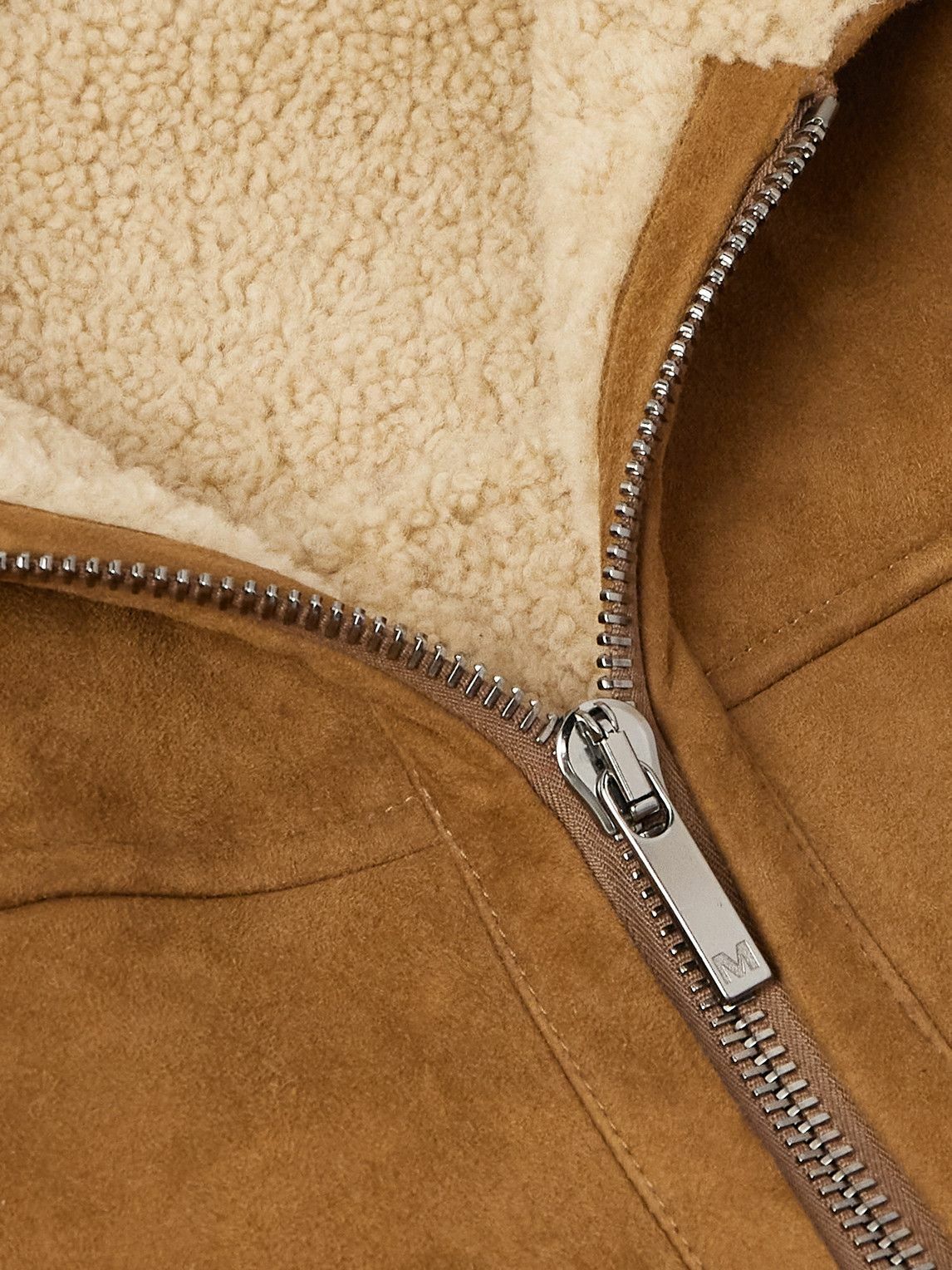 Incotex - Montedoro Shearling Jacket - Brown