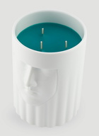 The Lady Vase Large Candle in White