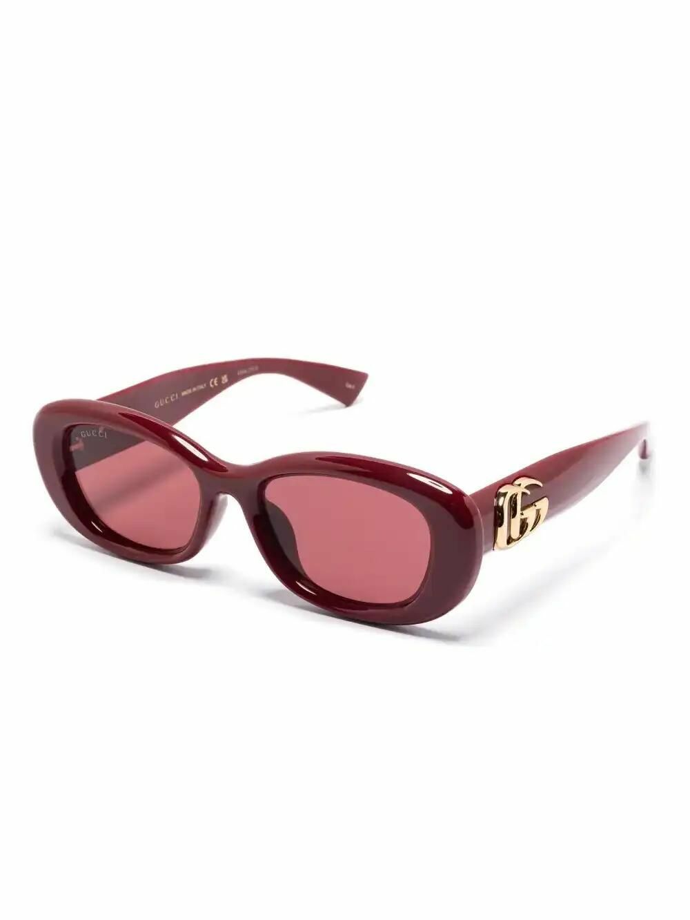 Gucci Eyewear Oval-Frame Sunglasses