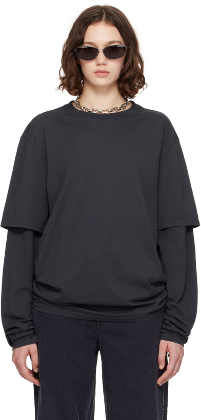 Photo: Still Kelly Black Layered 'Winner' T-shirt