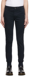 rag & bone Navy Cotton Trousers