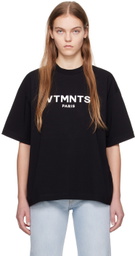 VTMNTS Black Logo T-Shirt