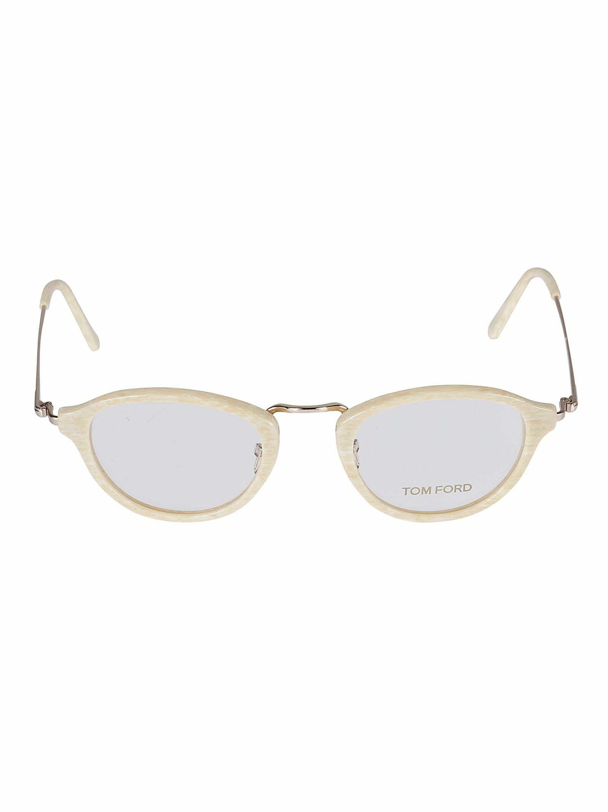 Tom Ford Eyewear Round Lens Slim Temple Glasses