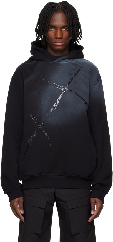 Photo: HELIOT EMIL Black Fluxus Hoodie