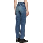 Hyke Blue Classic Straight Jeans