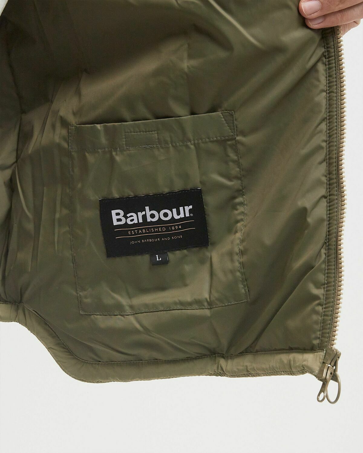 Barbour Re-Engineered Liddesdale Gilet Green Mens Vest