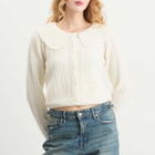 RIXO Women's Jelena Cardigan in Cream