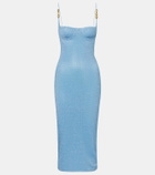 Oséree Lumière open-back midi dress