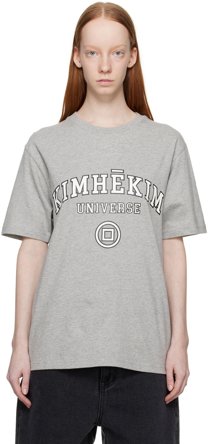 KIMHĒKIM Gray Universe T-Shirt