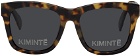 KIMHĒKIM Tortoiseshell Two-Logo Sunglasses