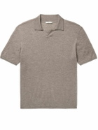 The Row - Isao Cashmere Polo Shirt - Neutrals