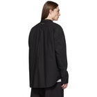 Fear of God Black Pullover Henley Shirt