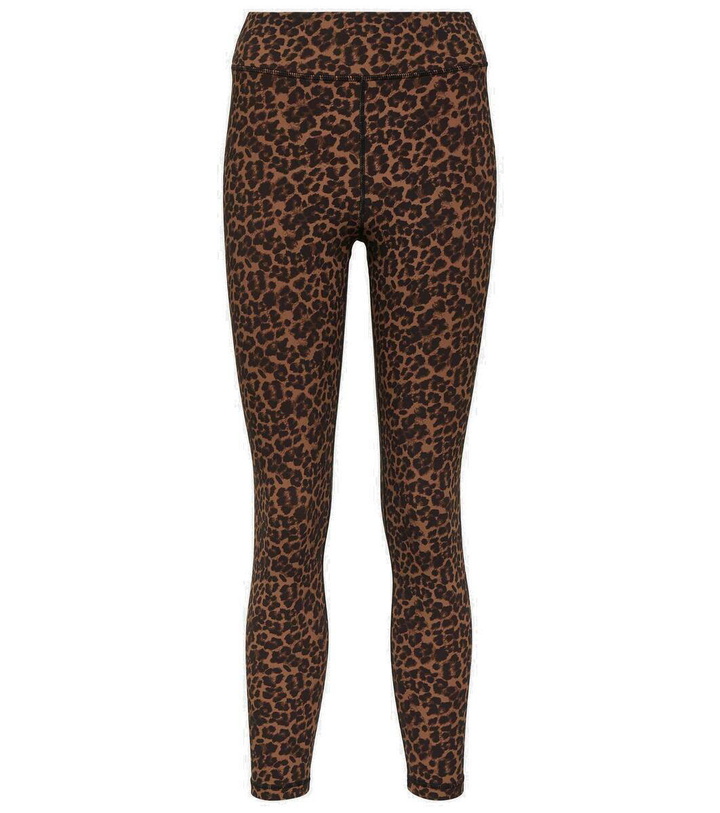 Photo: The Upside Biarritz animal-print mid-rise leggings