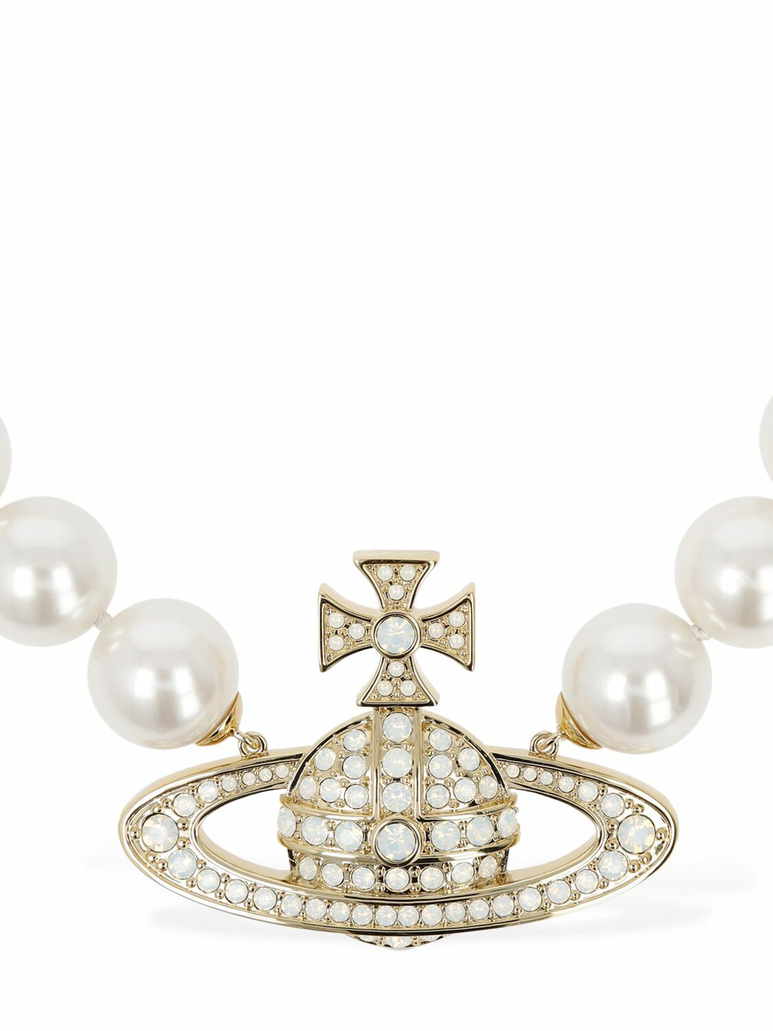『Vivienne Westwood』ネックレス NEYSA NECKLACE 63010110 Silver Pearl Necklace 'Neysa' Vivienne Westwood