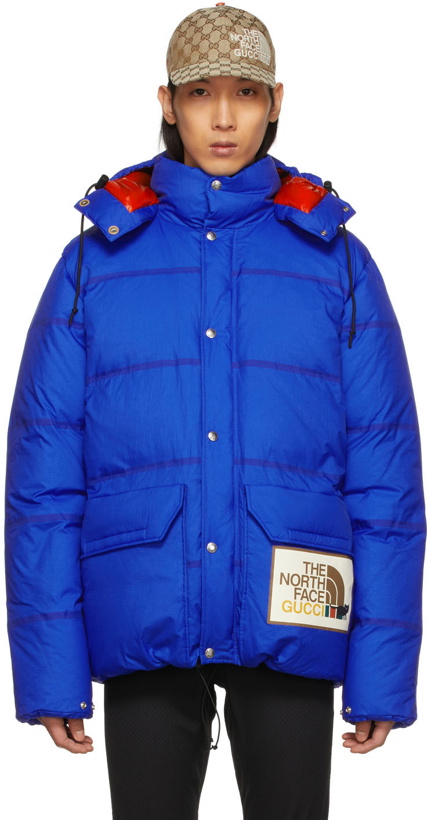 Photo: Gucci Blue The North Face Edition Coat