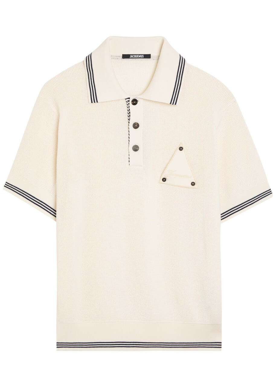 Jacquemus Navy 'La Maille Teramo' Polo Jacquemus