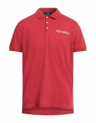 Dsquared2 Mens Polo shirt in Red