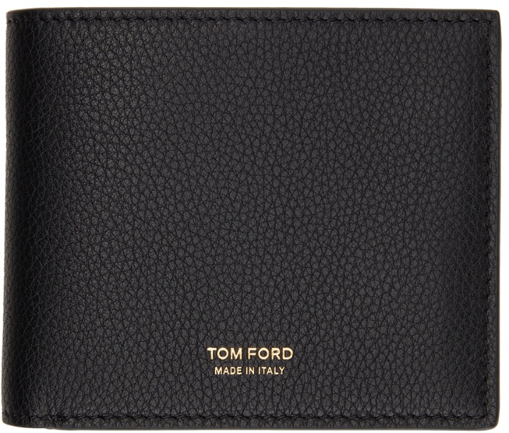 Photo: TOM FORD Black T Line Classic Bifold Wallet