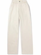 AIREI - Straight-Leg Organic Jeans - Neutrals