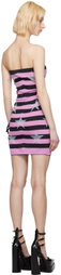 Cormio Pink Brooke Midi Dress