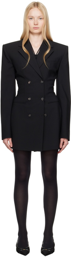 Photo: Nensi Dojaka Black Kaia Minidress