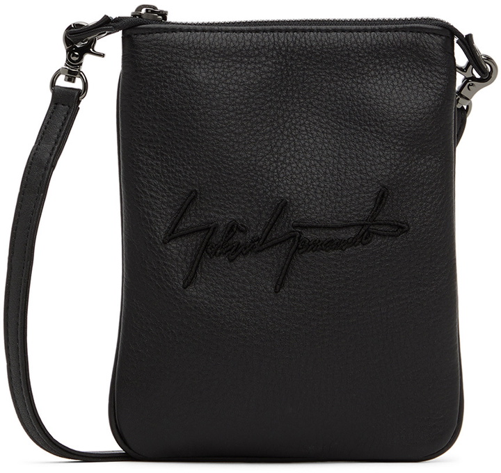 Photo: Yohji Yamamoto Black Discord Signature Pouch